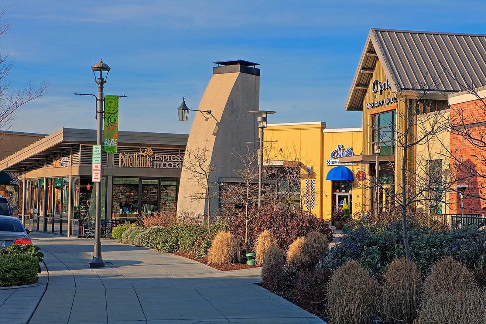 Landscaped community entry